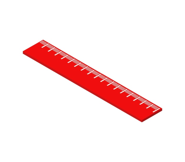 Isometric ruler