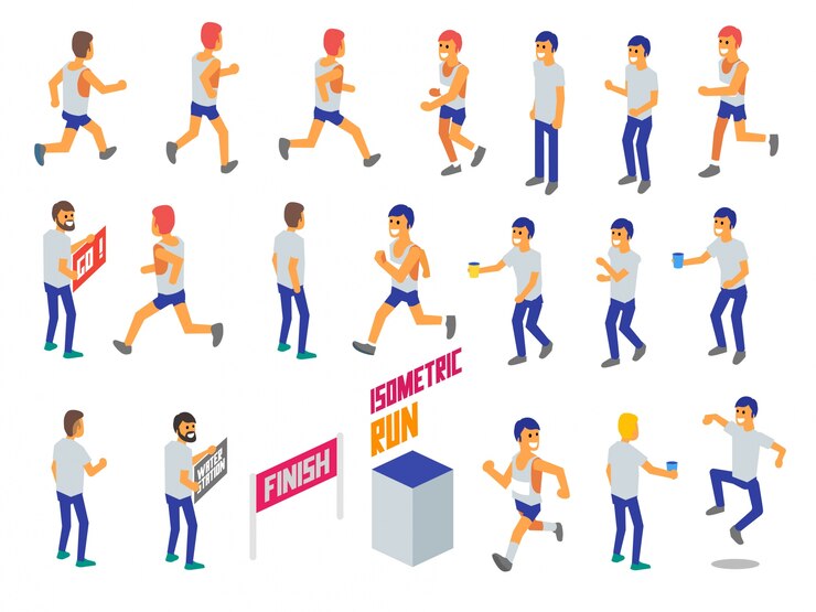 Vector isometric run