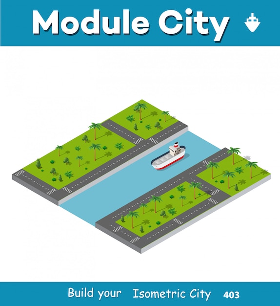 Isometric ship cargo