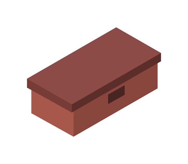 Isometric shoe box