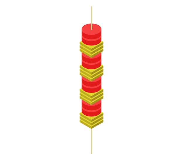 Isometric skewer