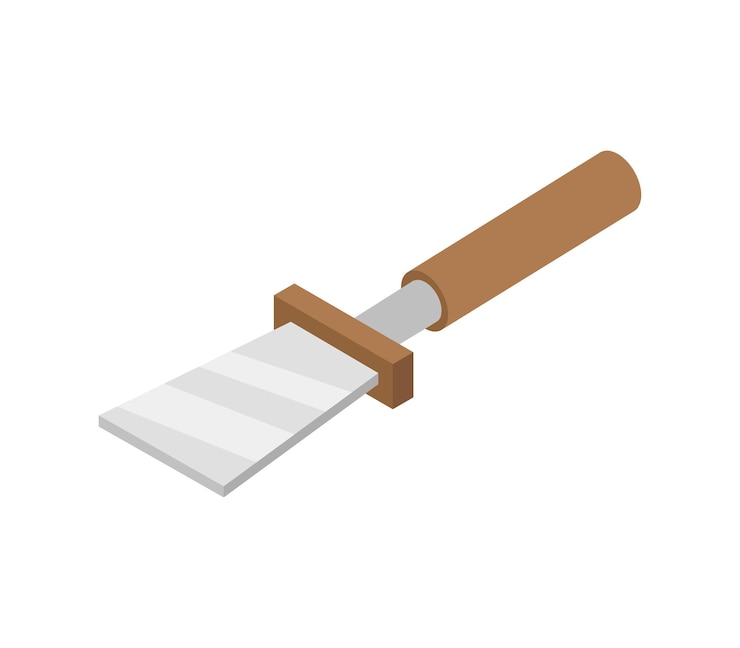 Vector isometric spatula