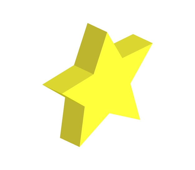 Isometric star