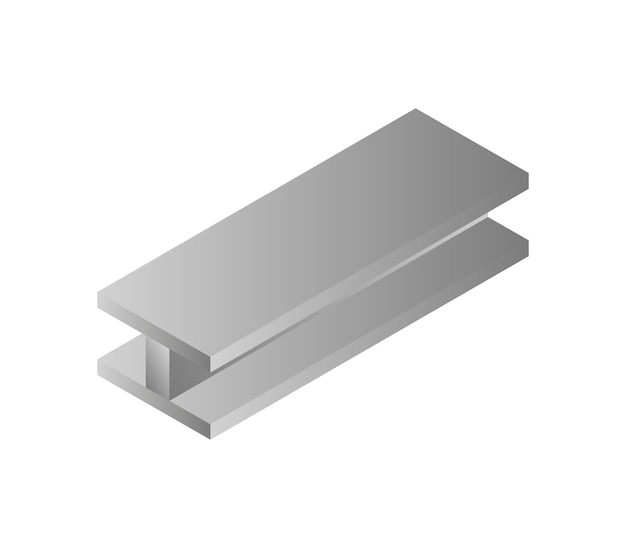 Vector isometric steel product