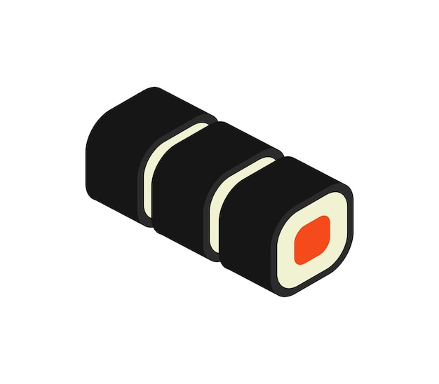 Vector isometric sushi