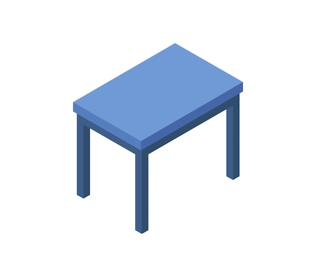 Isometric table