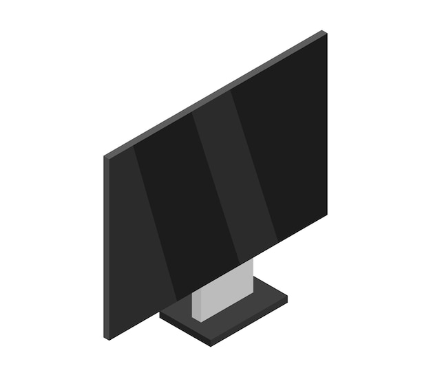 Premium Vector | Isometric television