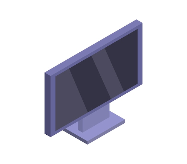 Vector isometric television