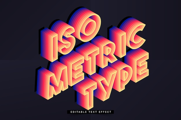 Isometric Text Effect Generator