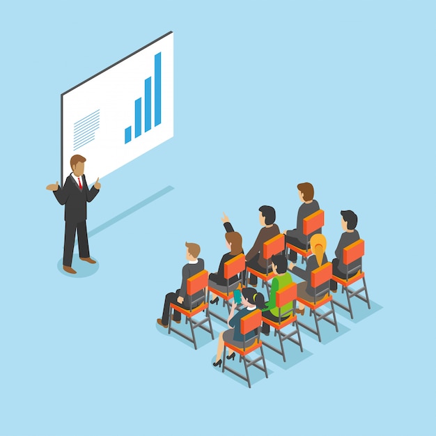 Isometric Theater - Shape Meeting Setup