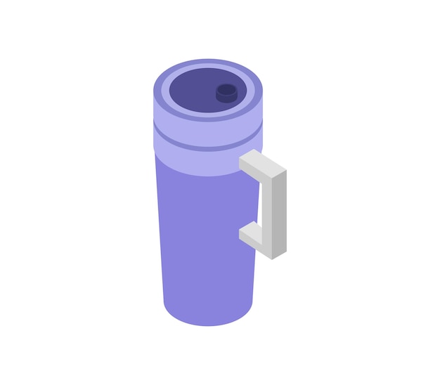 Isometric thermos