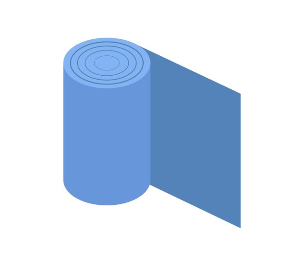 Isometric tissue roll