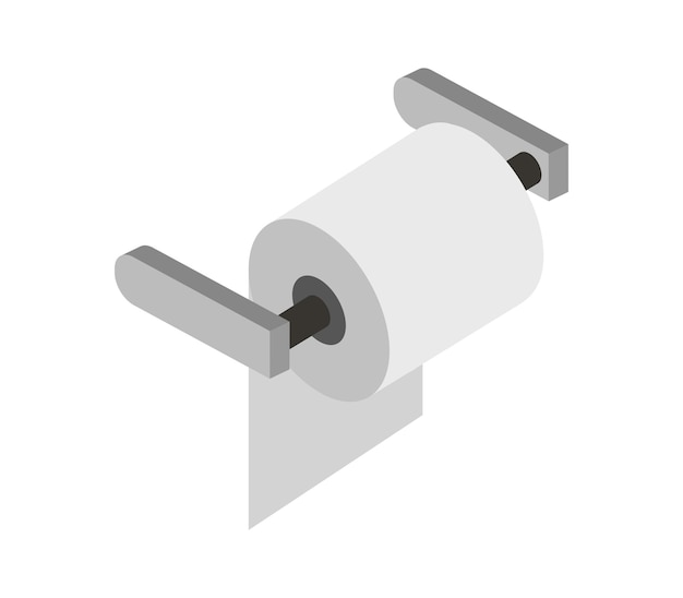 Isometric toilet paper