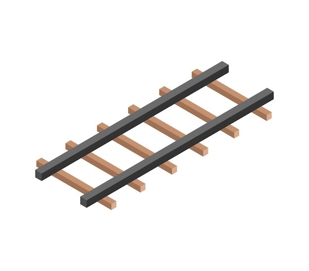 Isometric train track