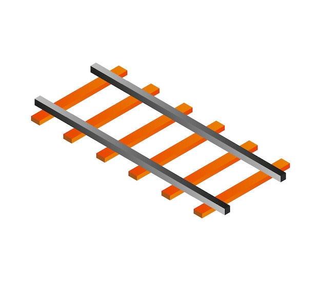 Isometric train track