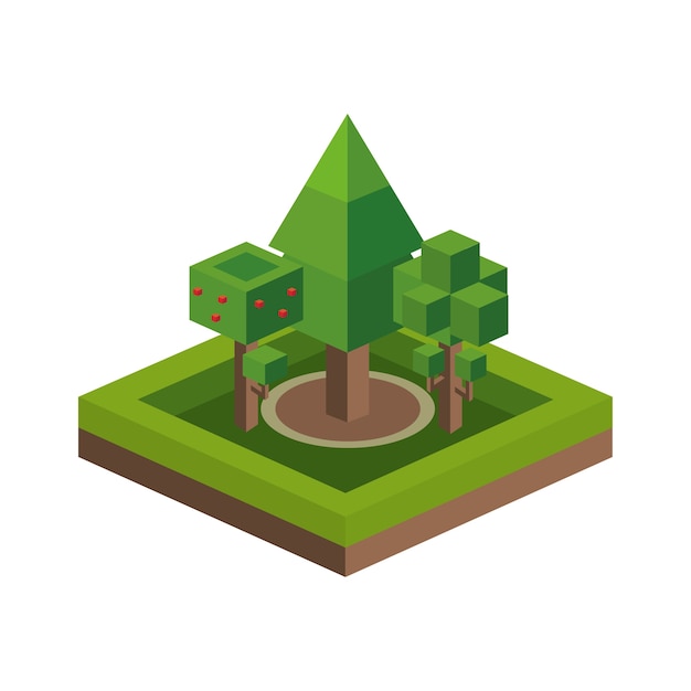 Isometric trees