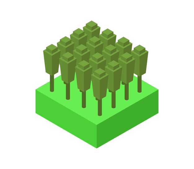 Isometric trees