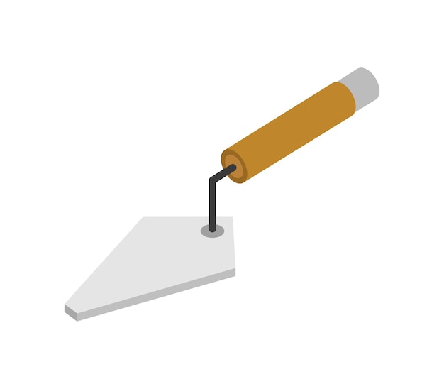 Isometric trowel