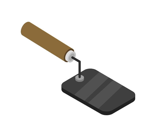 Isometric trowel