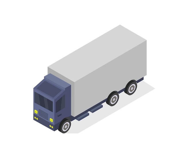 Isometric truck