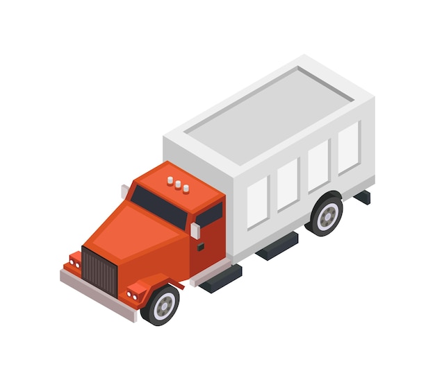 Isometric truck