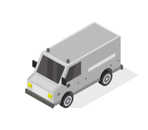 Isometric van