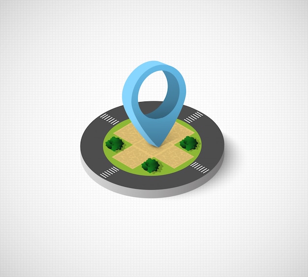 Isometric vector icon