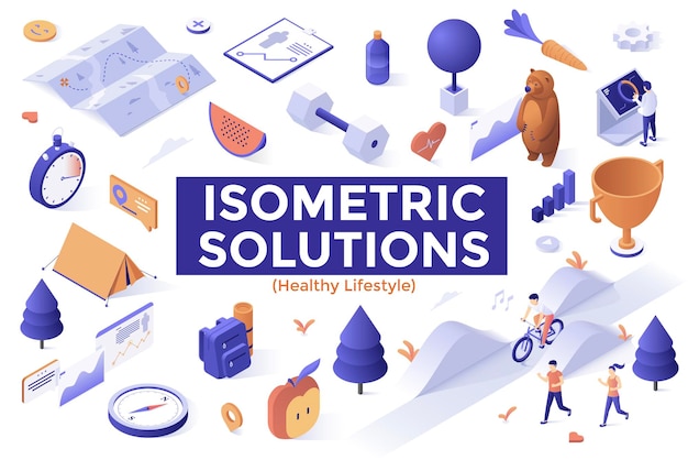 Isometric vector illustration