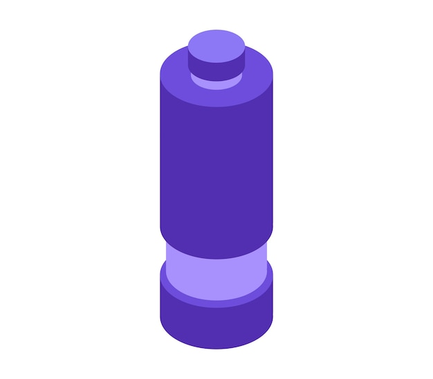 Isometric water bottle