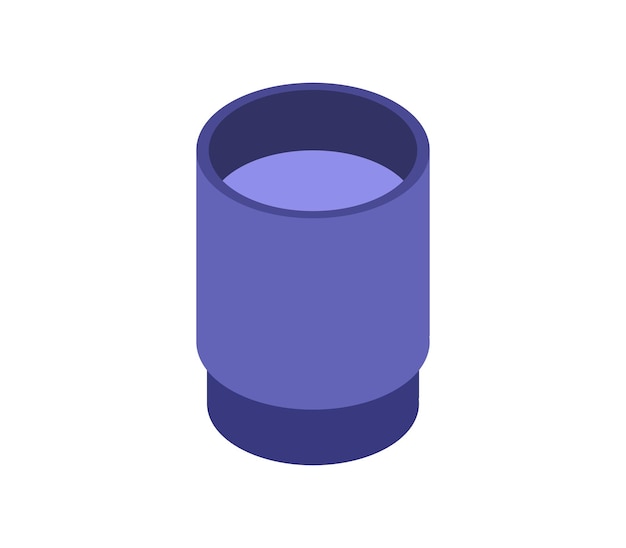 Isometric water bucket