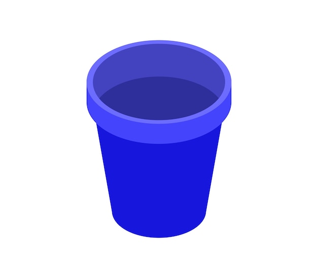 Isometric water bucket