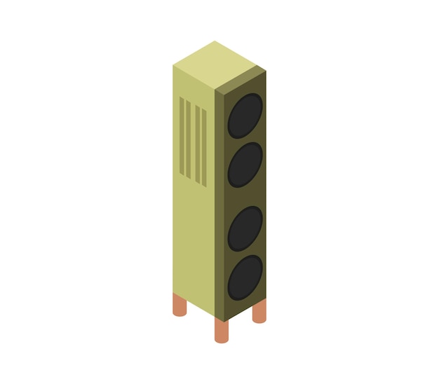 Isometric woofer