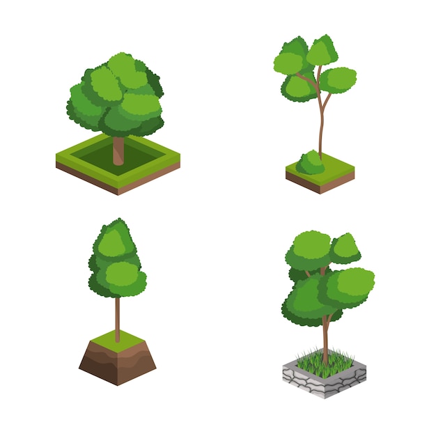 Isometrische bomen
