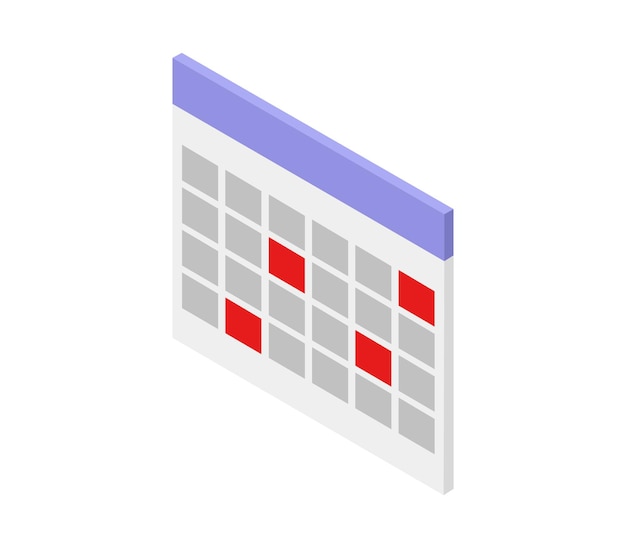 Isometrische kalender
