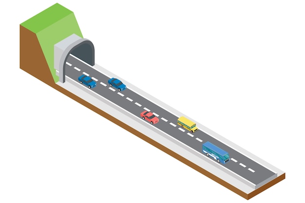 isometrische snelweg