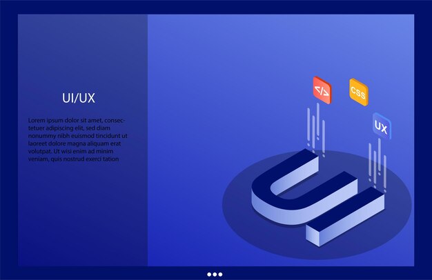 isometrische ui ux