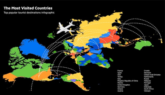 Isometrische wereldkaart illustratie