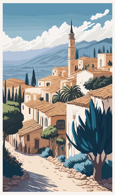 Israel poster design