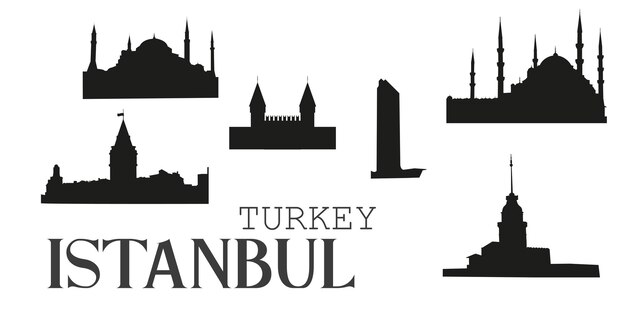 Vector istanbul black