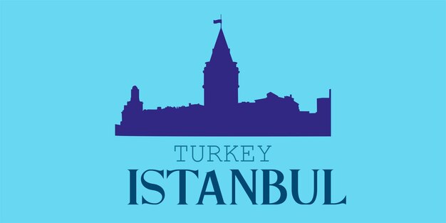 Vector istanbul blue