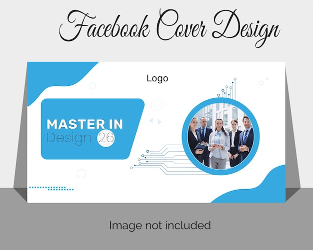 Vector it facebook cover template