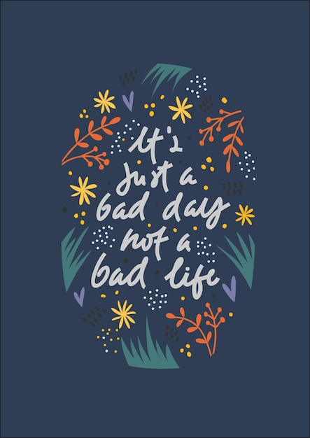 It's just a bad day card