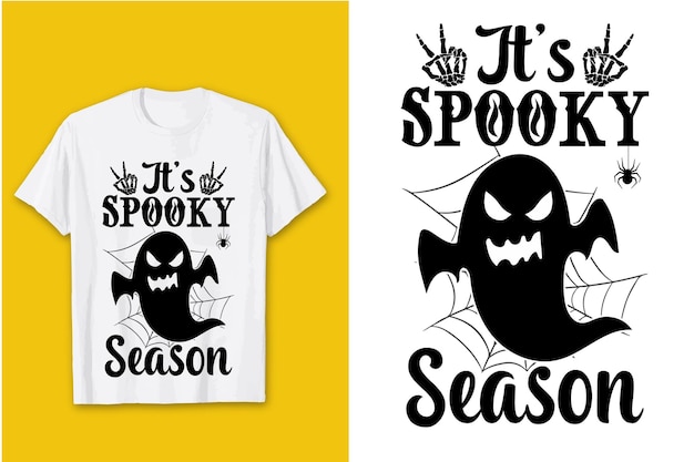 it's spooky seasonSVG t-shirtontwerp