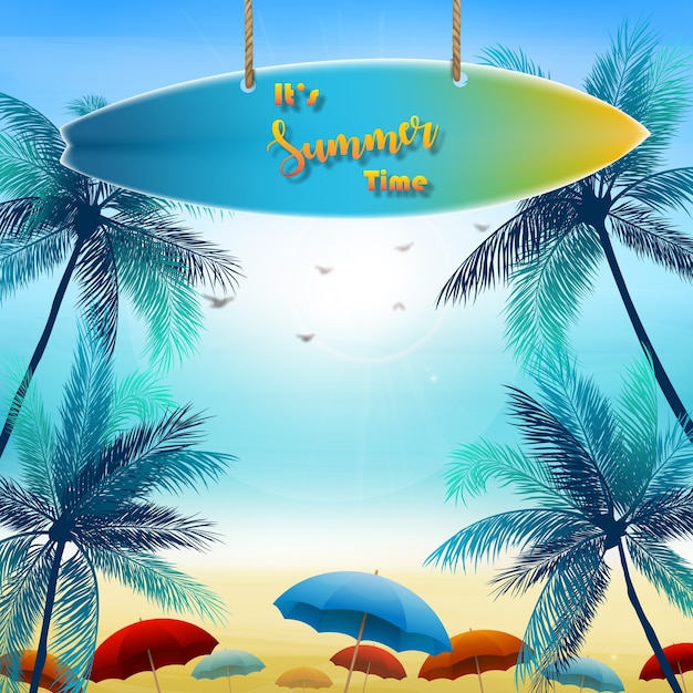 It's summer time background