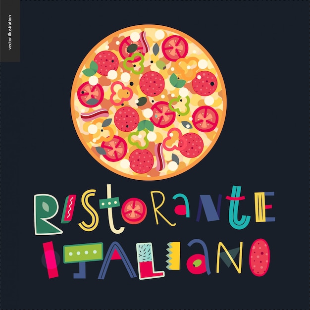Set ristorante italiano