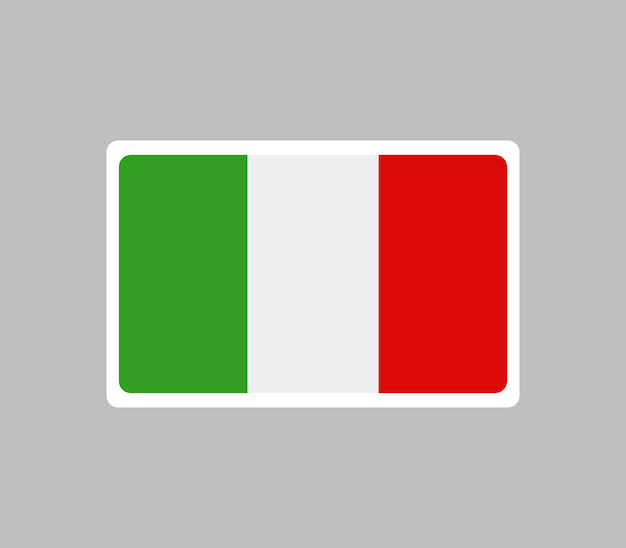 Bandiera dell'italia