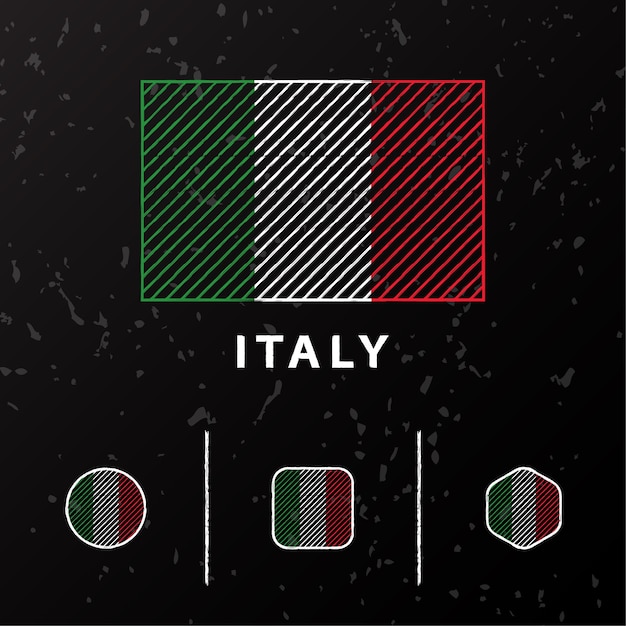 Italy flags