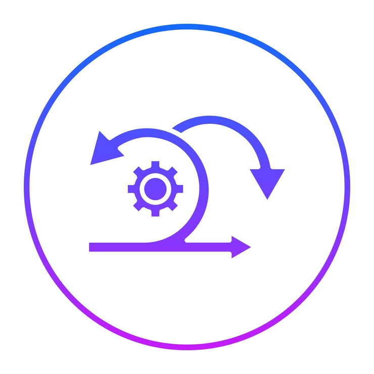 Vector iteration vector illustration