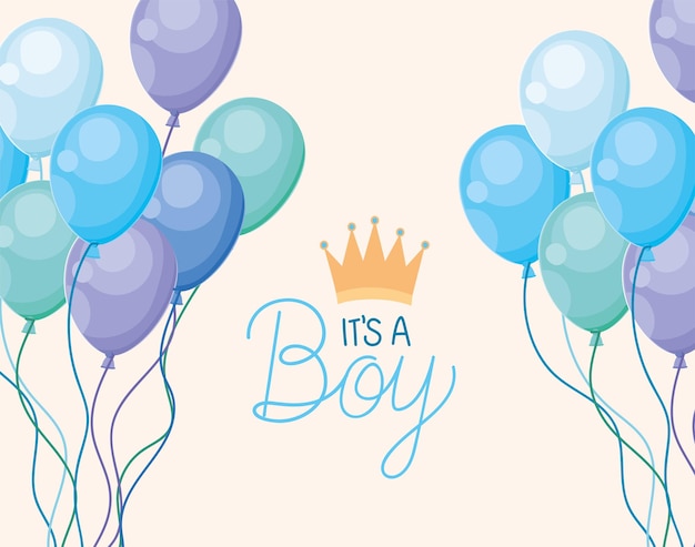 Its a boy card