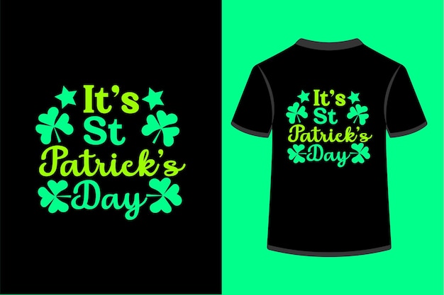 Vector its st patrick's day